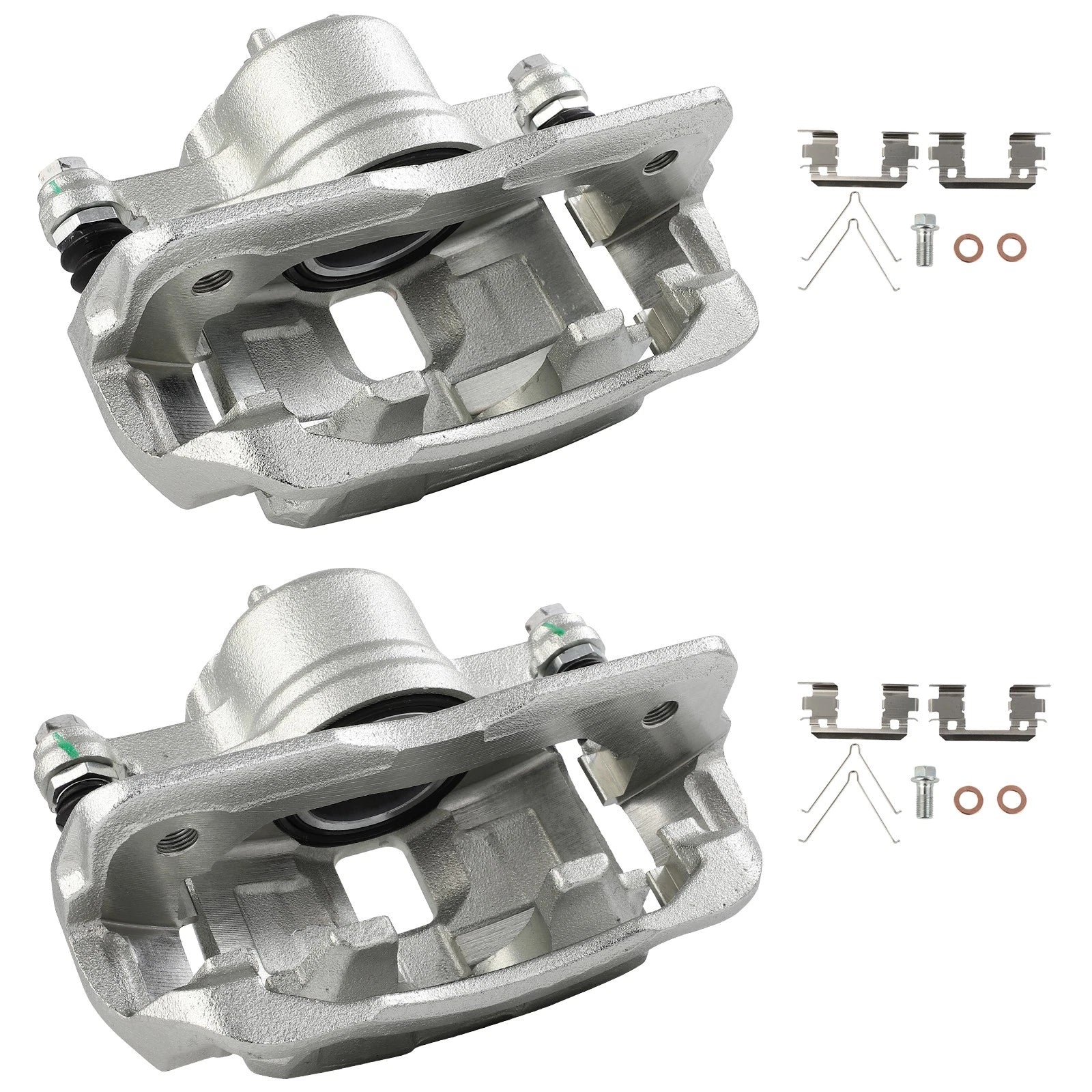 Set of 2 Front Brake Calipers for Honda Fit (2009–2019)