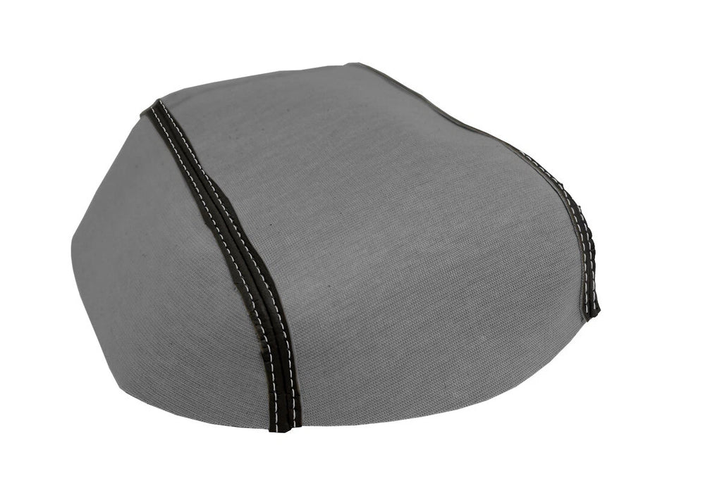 Leather Console Lid Armrest Cover for Subaru Crosstrek (2012–2017) White Stitch