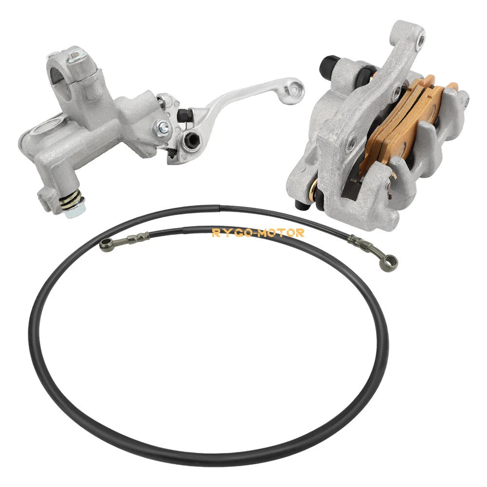 Front Brake Caliper Master Cylinder Hose for Yamaha YZ125 YZ125X YZ250X (2017–2023)