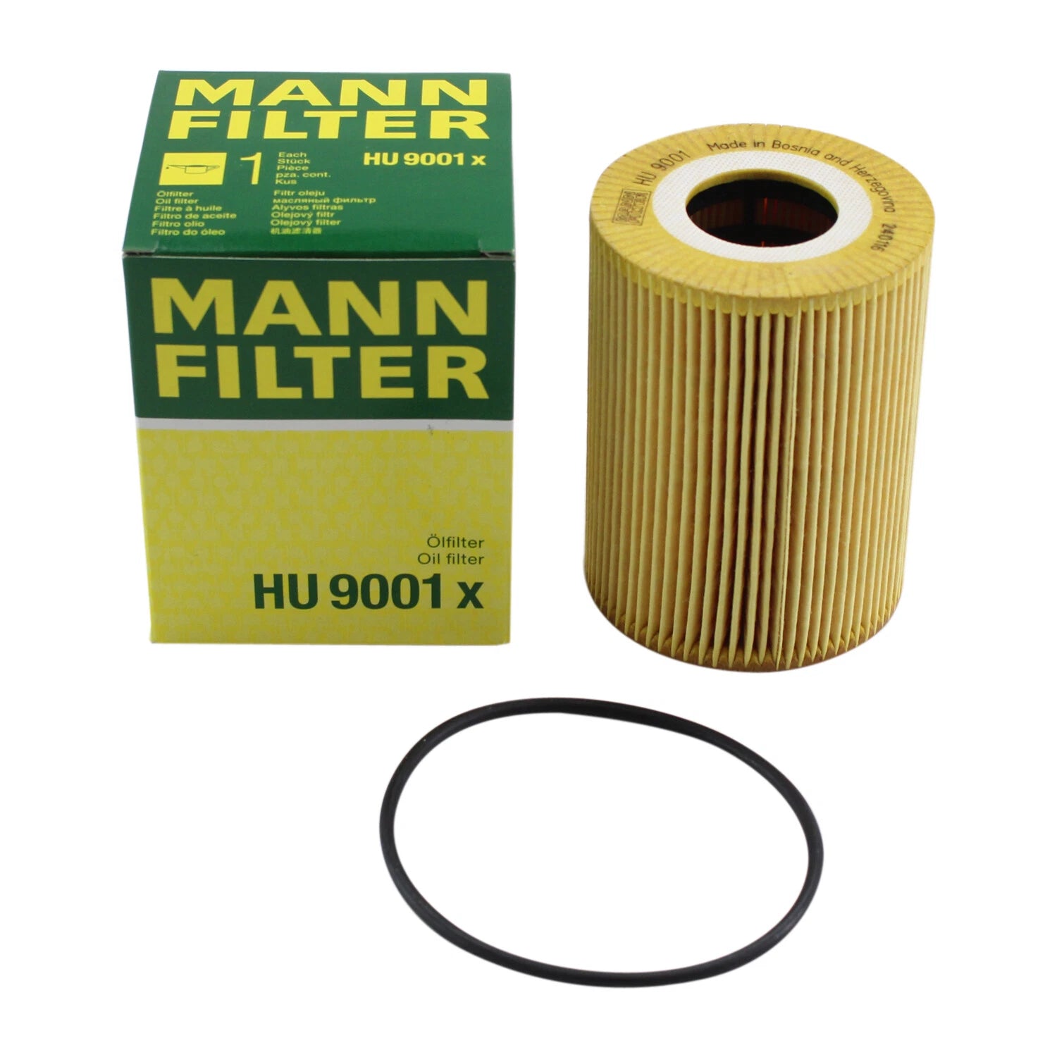 Mann Engine Oil Filter HU 9001 X for Porsche 911 Cayenne Macan, BMW E60 E63 E64