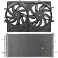 Electric AC Condenser Cooling Fan Kit for Audi A5 (2010–2016)