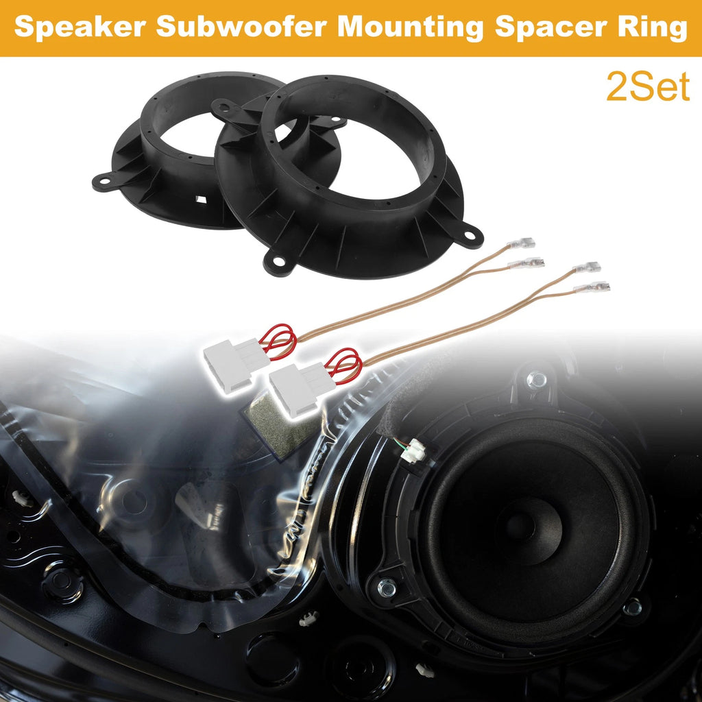 Set of 2 Speaker Spacer Rings for Mazda Atenza 