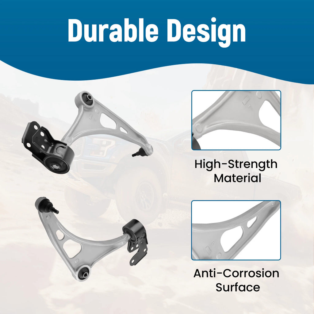 6x Front Lower Control Arms Suspension Kit for Acura MDX, Pilot (2014–2021)