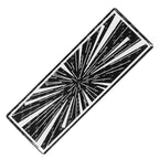 Car Time Space Badge Tunnel Trunk Decal for Tesla Model 3, Model Y, Model X (2017–2023)