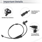 ABS Wheel Speed Sensor No. 9567125000 for Hyundai Accent (2000–2002)