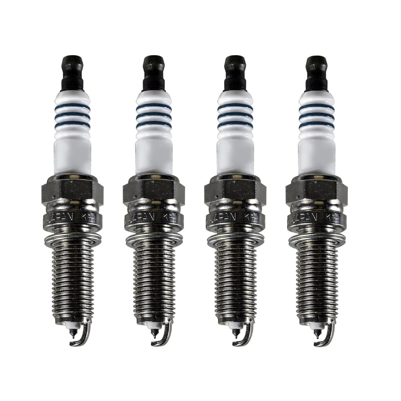 Set of 4 Denso Iridium Power Spark Plugs Gap 0.035 for Kia Hyundai Mitsubishi (L4)