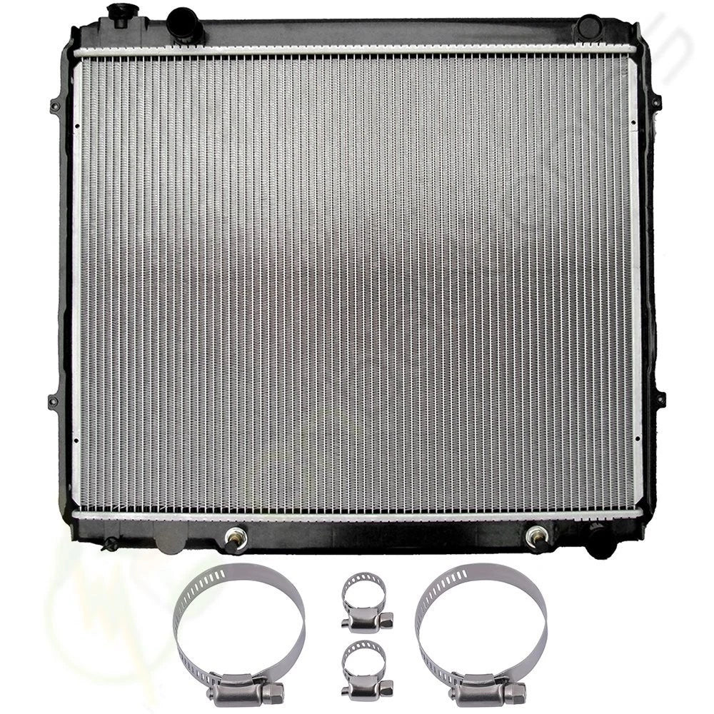 Radiator for Toyota Tundra (2000–2006) w/ Hose Clamps Kit 8-10mm 27-51mm
