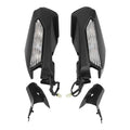 Matte Rearview Mirrors with LED Turn Signal for Honda Goldwing GL1800 (2018–2025)