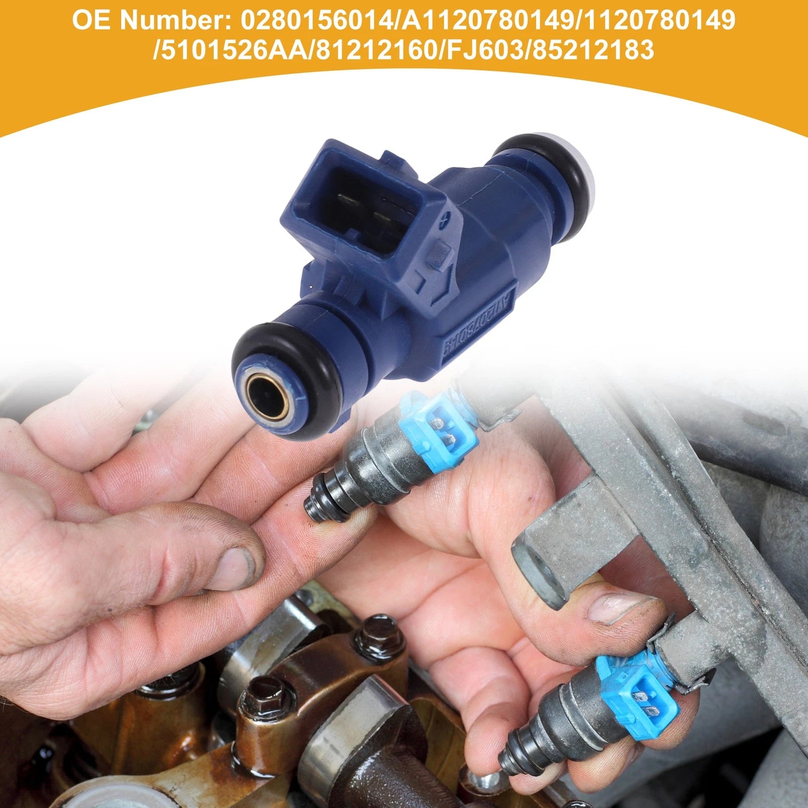 Fuel Injector No.0280156014 for Mercedes-Benz C240 (2001–2002)