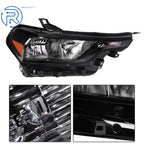 Right Headlight Assembly for Chevrolet Colorado (2023-2025) Black Halogen