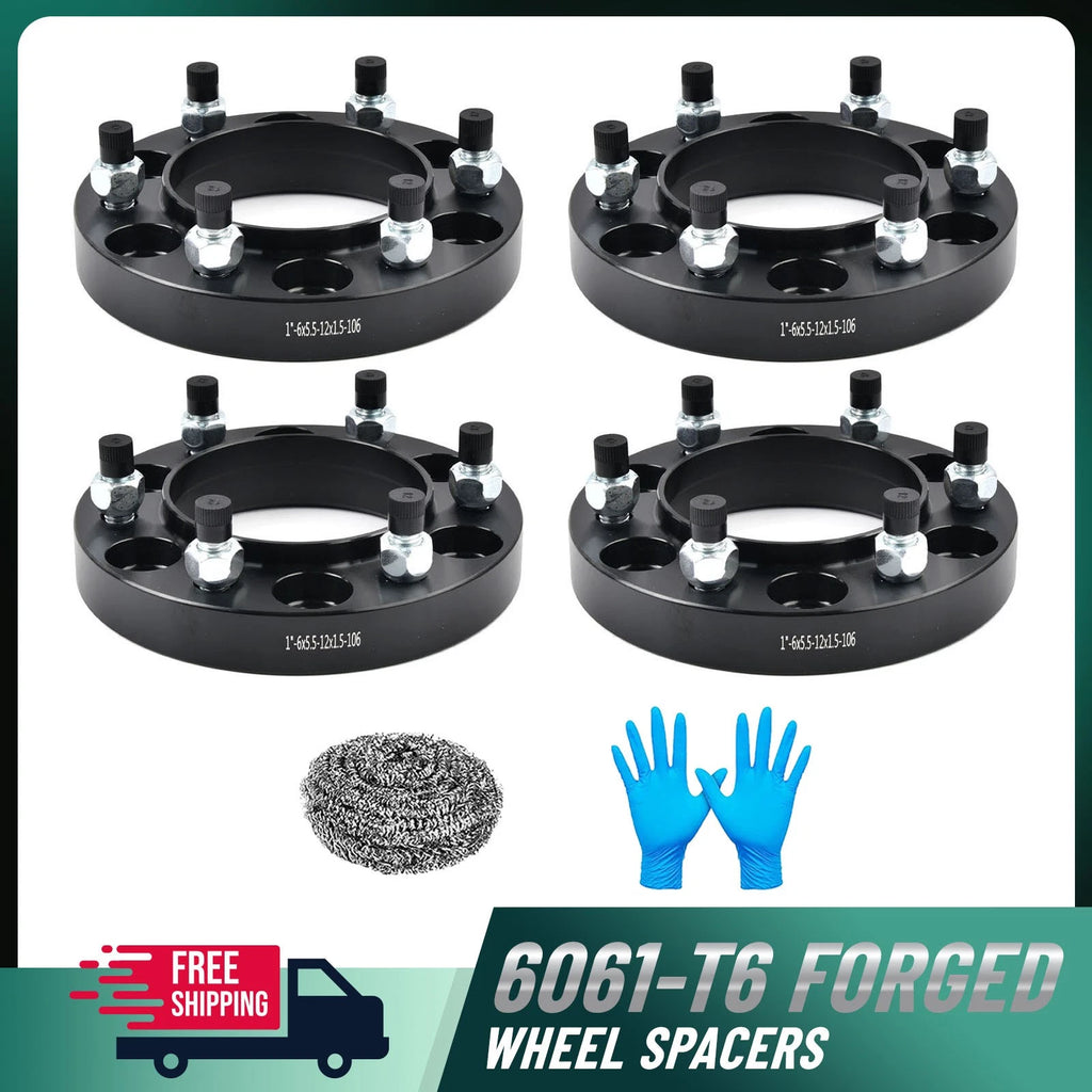 1" 6x5.5 Hubcentric Wheel Spacers for Toyota Sequoia (2001–2007)