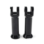 Foot Rest Pegs for Harley Softail Slim Fat Bob Low Rider (2018-2020) Black
