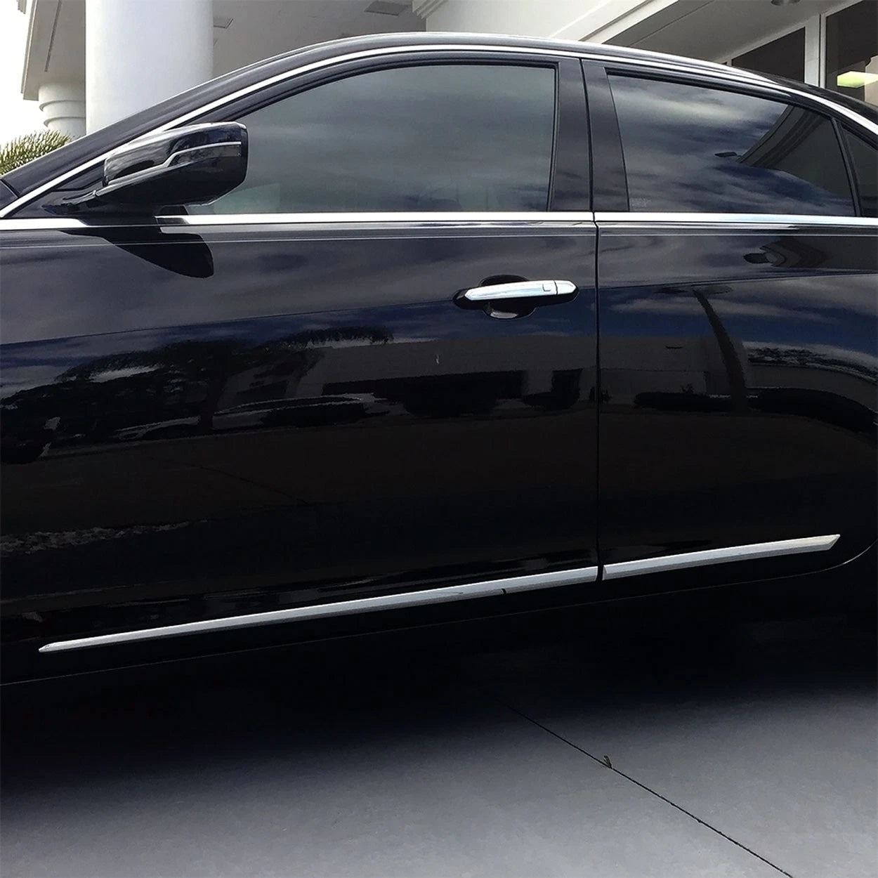 Body Side Molding Set Raised Chrome for 2013–2020 Chevy Malibu Base