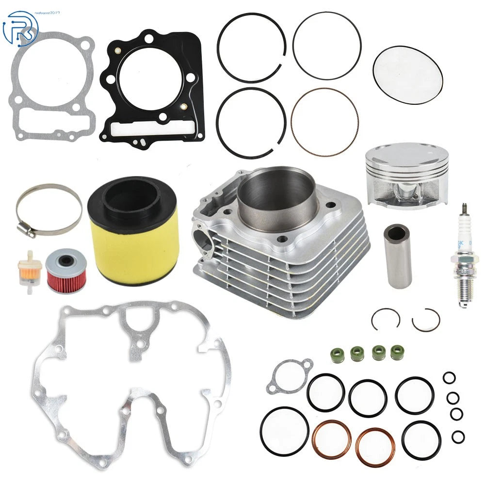 Cylinder Piston Rings Top End Kit for Honda TRX400EX (1999–2008) 397cc