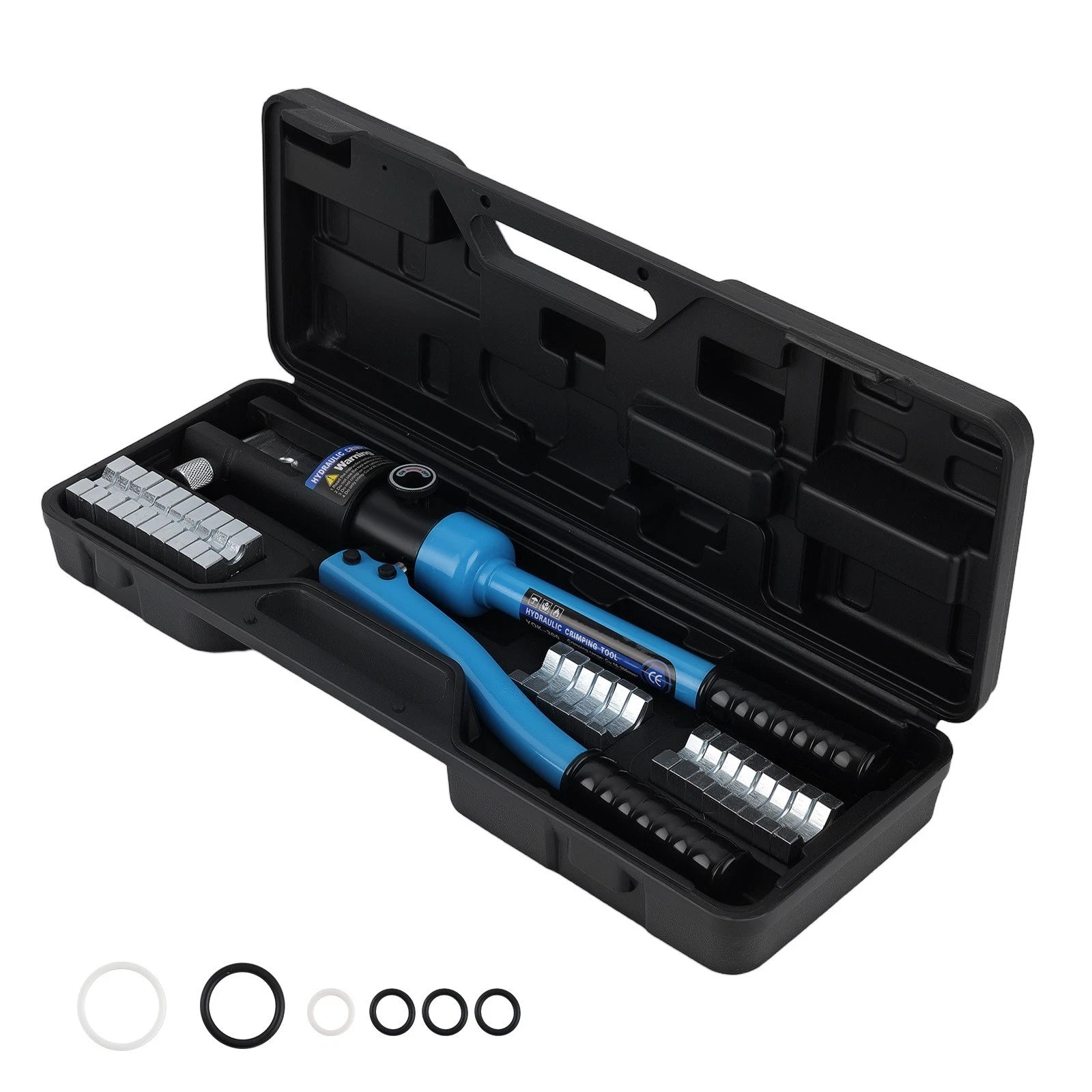 16MT Wire Crimping Tool for Battery Cables (Chrome Plated Dies)