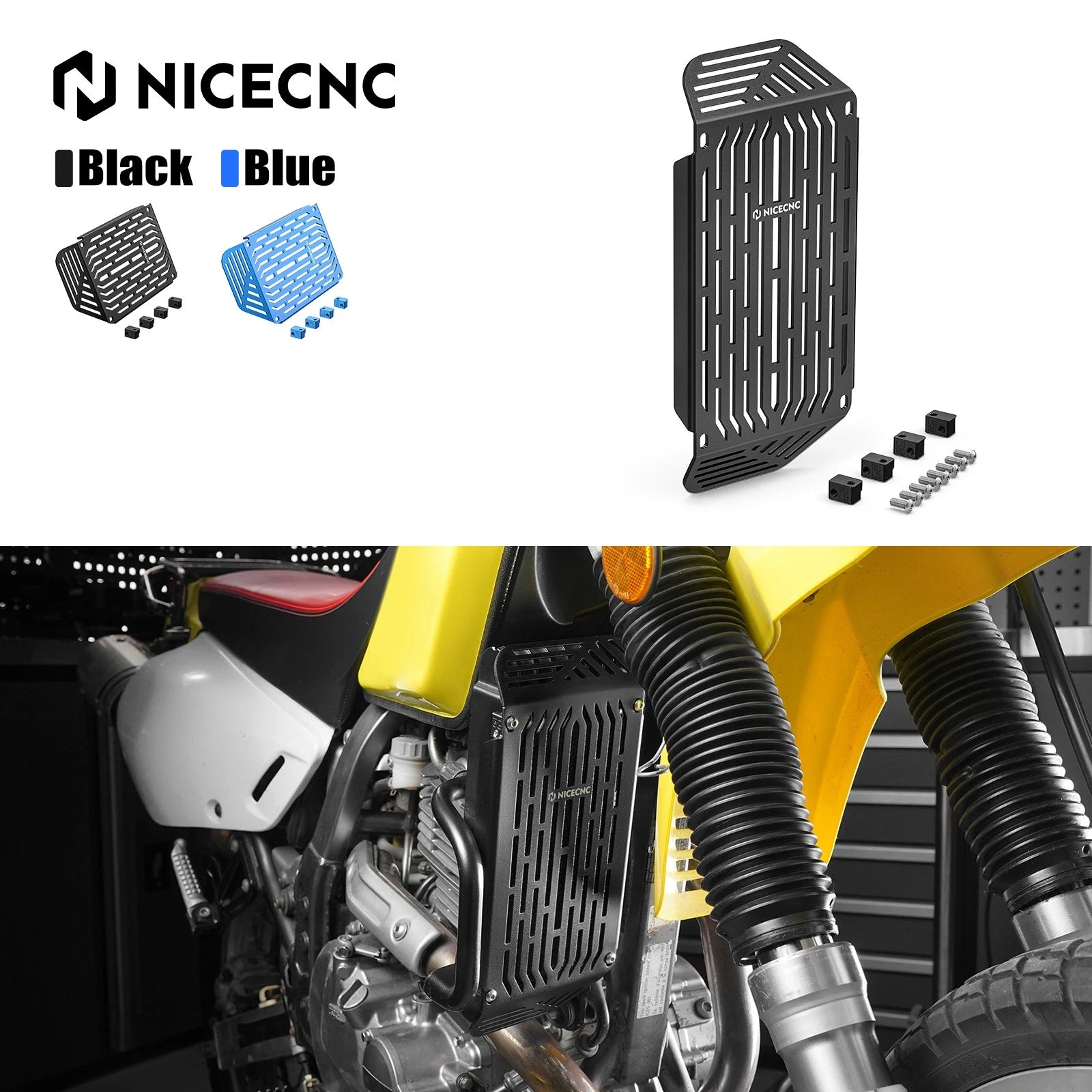 Radiator Grille Guard Cover Protector for Suzuki DR650S/SE (1996–2025)