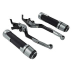 Extendable Brake Clutch Lever Grip Set for Kawasaki Z1000 ZX6R (2003-2023)