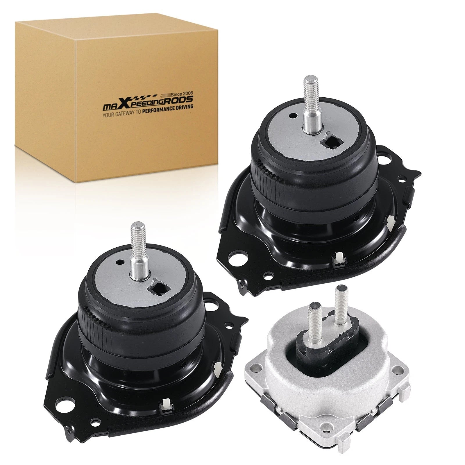 3X Engine Motor & Trans Mount for Jeep Grand Cherokee (2014–2021) 68103111AB
