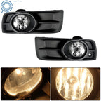 Set of 2 Chrome Bumper Fog Light Lamps for Chevy Cruze (2010–2014)