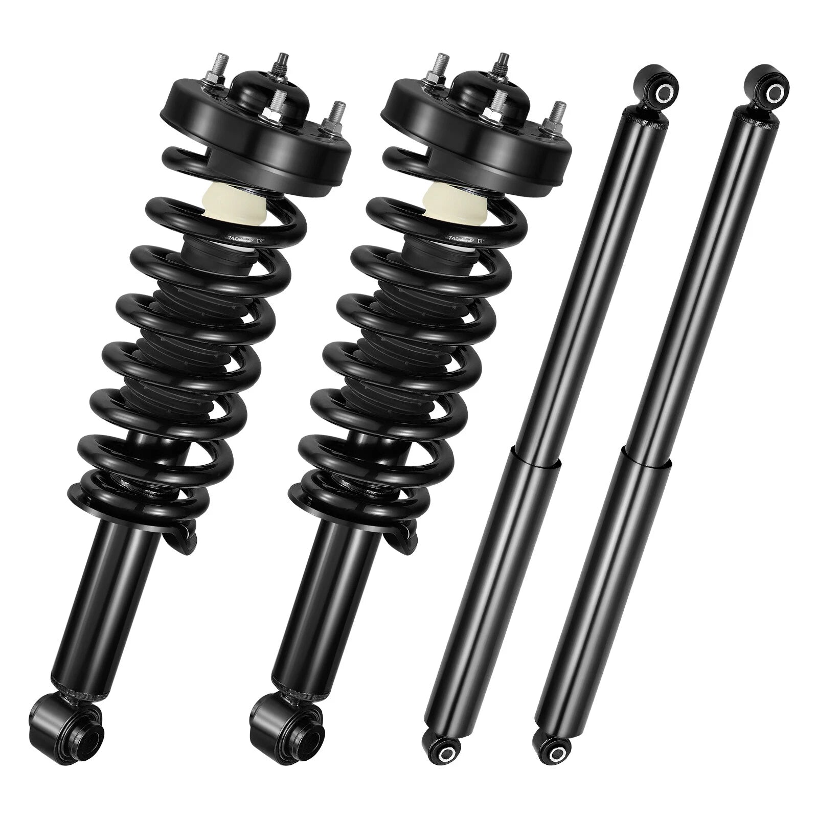 4PCS Front & Rear Strut Shock Absorber Assembly for 2009-2013 Ford F-150 4WD
