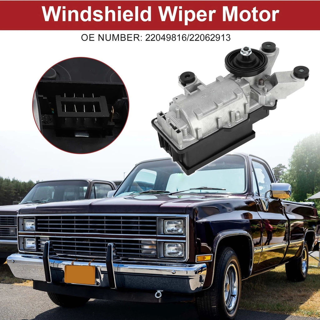 Front Windshield Wiper Motor for Buick Skyhawk (1984–1989) No. 22049816/22062913