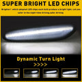 LED White Side Sequential Marker Lights for BMW E60 E61 E82 E88 E90 E91 E92 E93