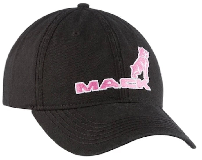 Mack Trucks Trucker Cap/Hat for Mack Trucks (Black/Pink)