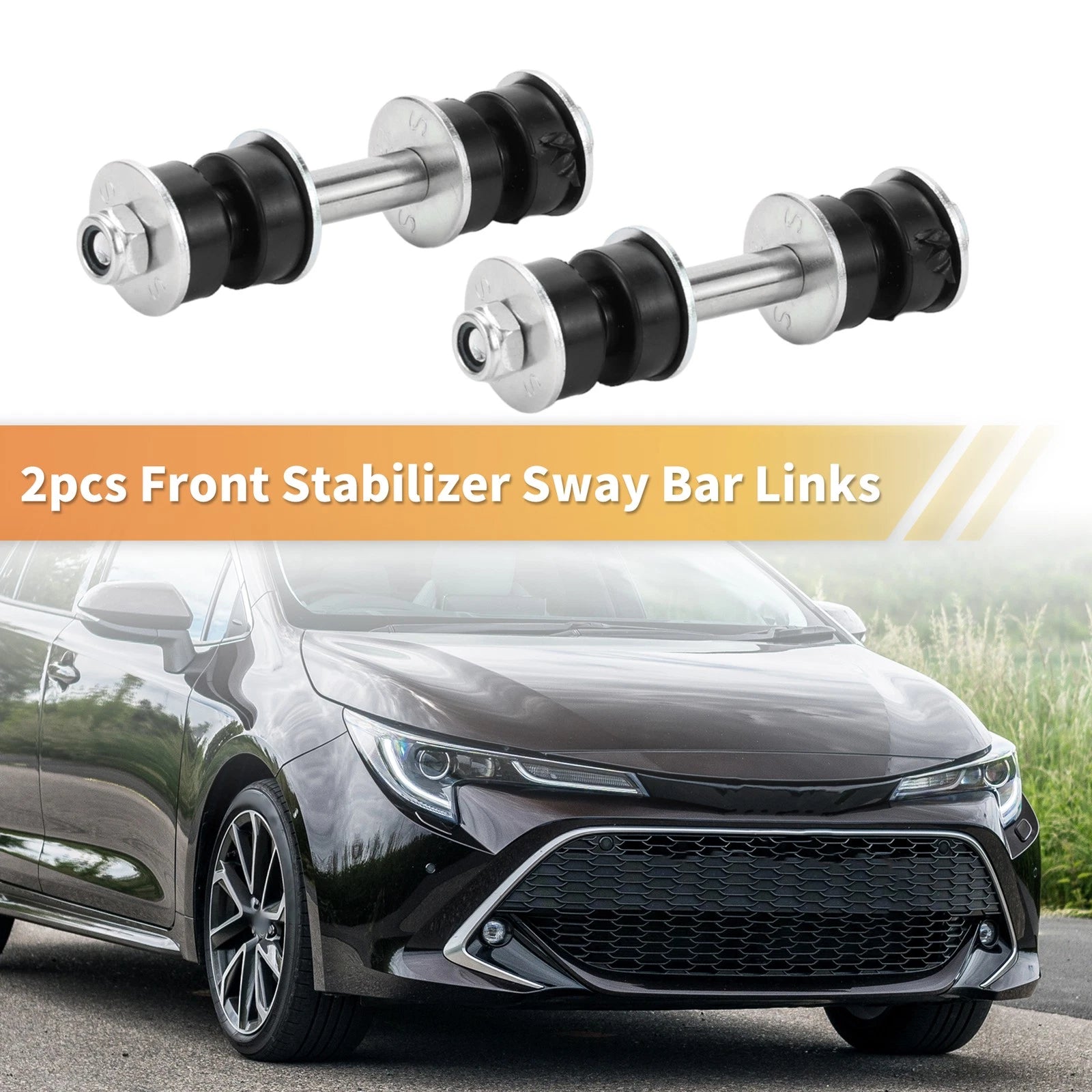 2pcs Front Stabiliser Sway Bar Link for Toyota Echo (2000–2005) No.4881952010