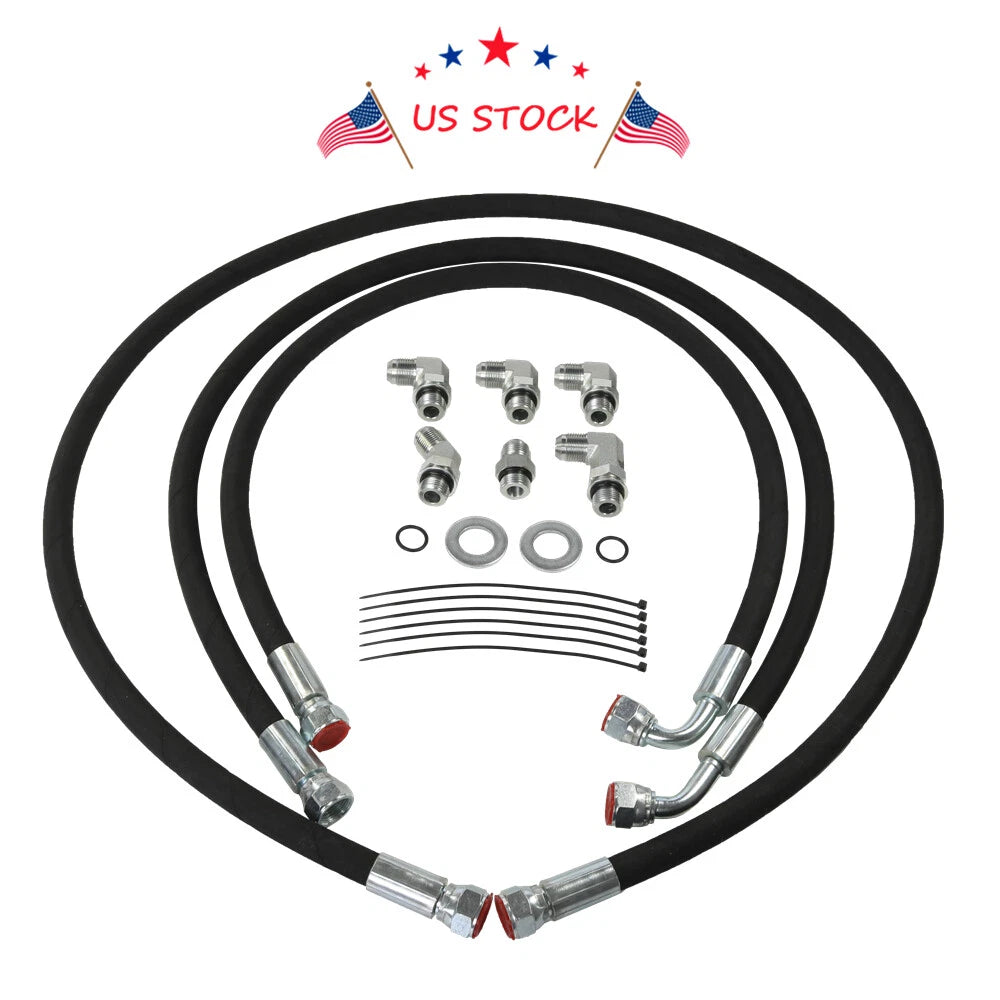 Transmission Cooler Lines for Chevy Silverado GMC Sierra 2500 3500 HD (2006-2010)