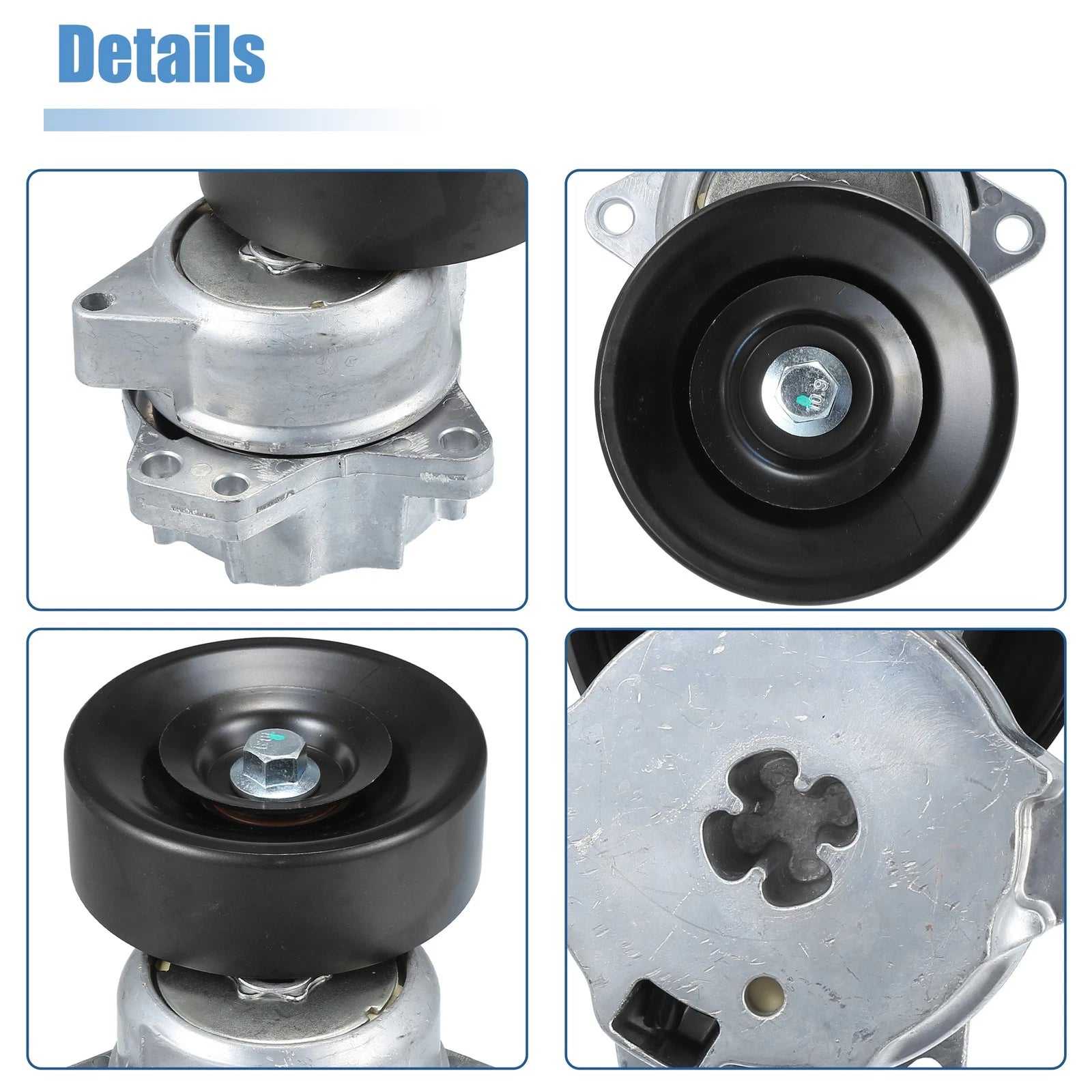 Engine Belt Tensioner Pulley Assembly for Nissan Armada (2005–2022) No. 119557S000