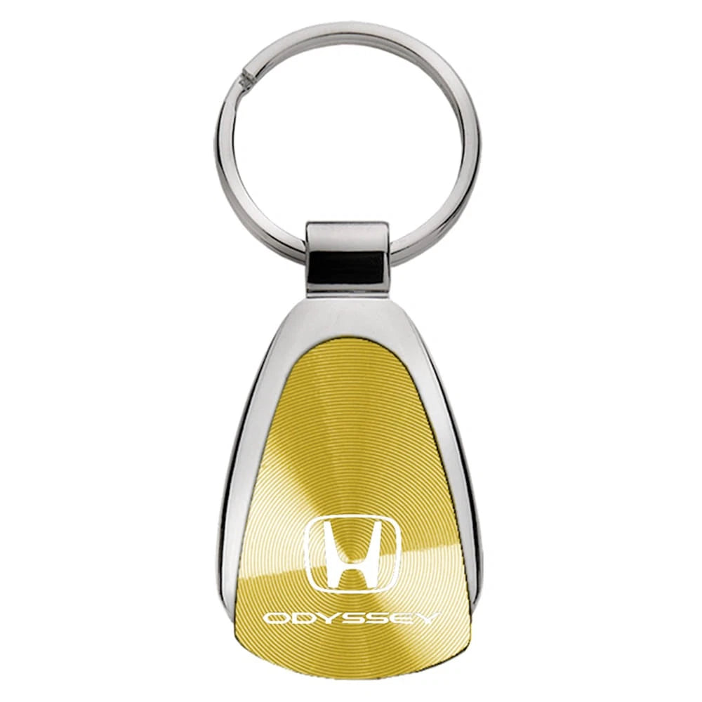 Gold Teardrop Keychain - Officially Licensed for Honda Odyssey