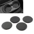 4 x Car Water Cup Holder Mat Cover Trim for Jeep Wrangler (2007-2017)