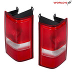 Set of 2 Tail Light Halogen Lamps for Chevy Express/GMC Savana (2003–2023)