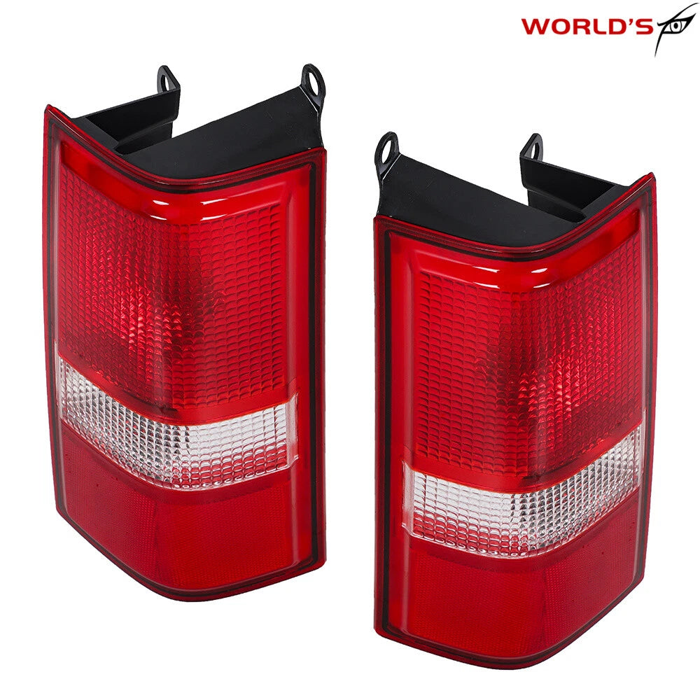 Set of 2 Tail Light Halogen Lamps for Chevy Express/GMC Savana (2003–2023)