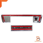 Chrome Tailgate Handle Cover Insert for Isuzu D-Max Ute (2020-2023)
