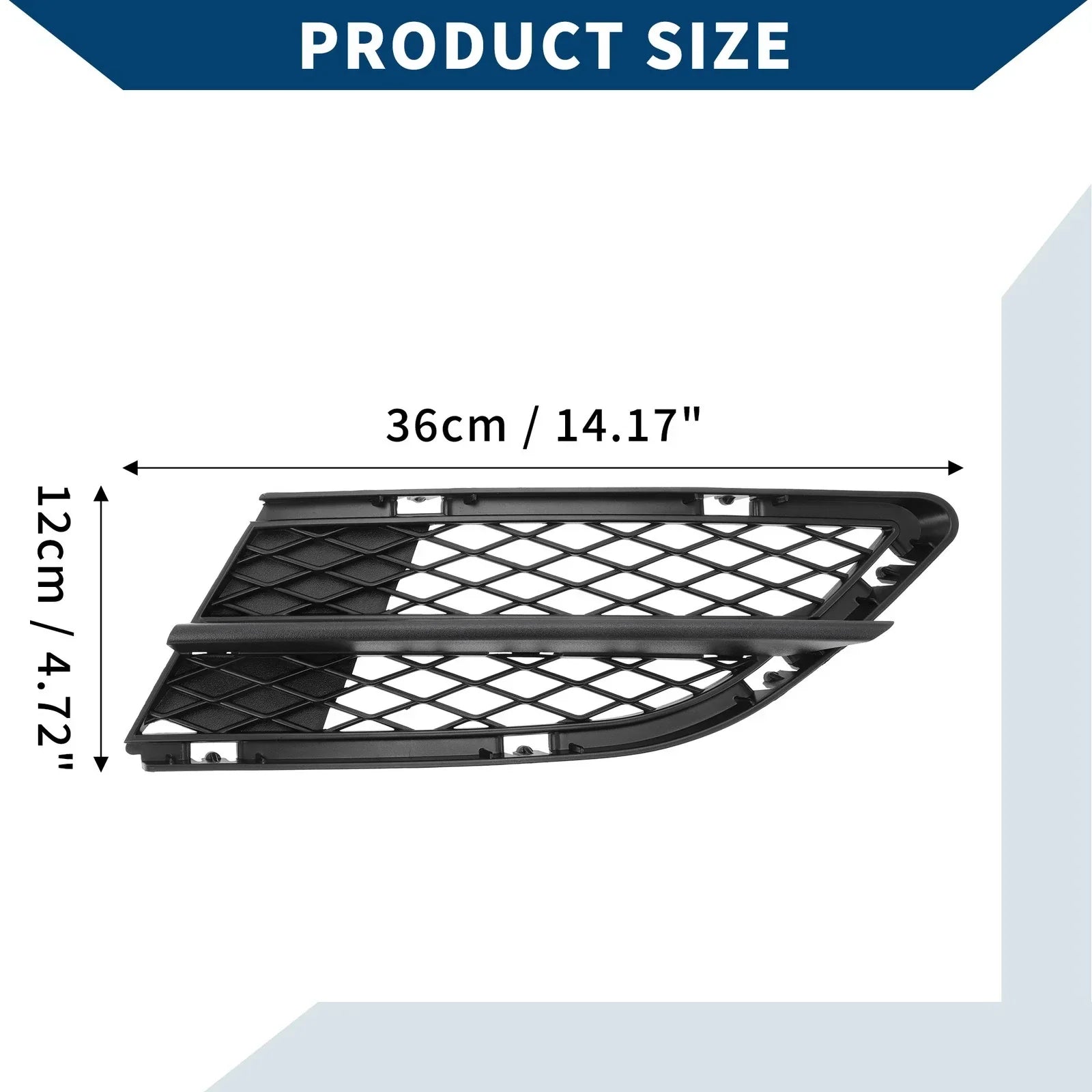 1pc Front Left Fog Light Grill for BMW 328i (2009-2012)