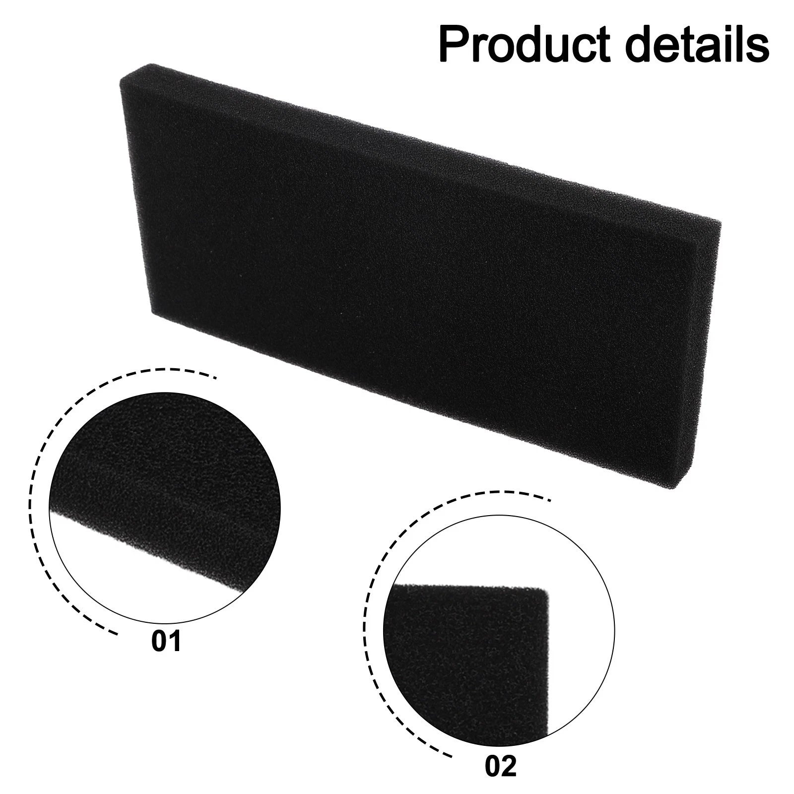 Sponge Filter Replacement Set of 5 for Gorenje Appliances