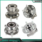Set of 4 Front Rear Wheel Bearing Hub for Subaru Forester (2014–2018), Crosstrek (2016–2020)