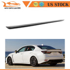 Gloss Black Trunk Spoiler Wing for Lexus GS-Series (2012–2020)