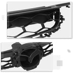 Factory Style Black Front Upper Grille w/Badge Slot for Mazda CX-7 (2010–2012)
