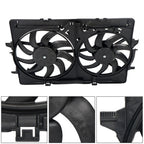 Dual Radiator Cooling Fan Assembly for Audi A5 Q3 A6 A4 Q5 (YYYY–YYYY)