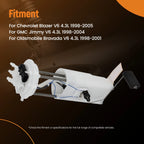 Fuel Pump Module for Chevy Blazer GMC Jimmy Oldsmobile Bravada (1998–2005)