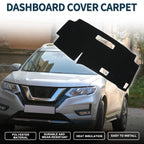 Dashboard Cover Mat for Nissan Serena C28 (2015–2024) with Sticker, Black
