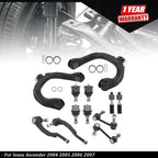 Set of 12 Front Control Arm Tie Rod Ball Joints for Isuzu Ascender (2004–2007)