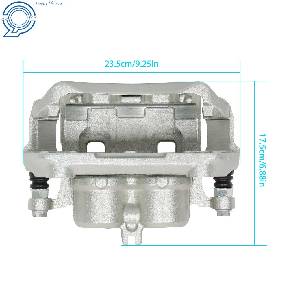 Front Brake Calipers with Bracket for Nissan Xterra Suzuki Equator (2005-2019)