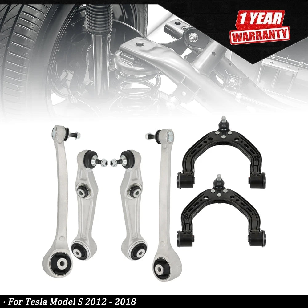 Set of 6 Control Arms for Tesla Model S (2012â2018)