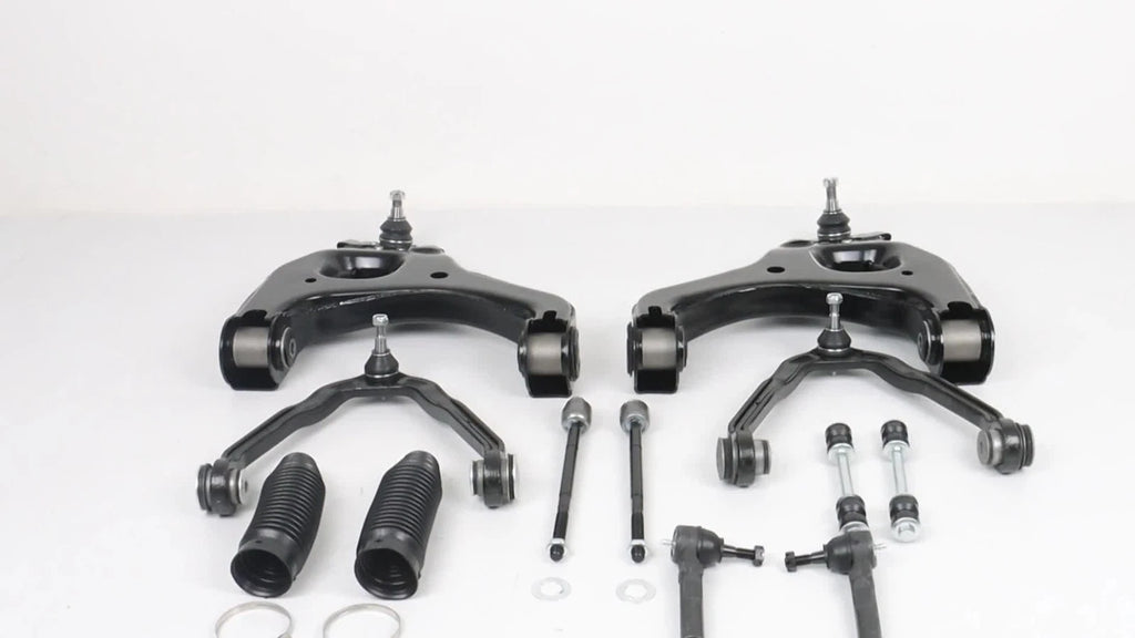 Set of 12 Front Control Arms for GMC Sierra, Chevrolet Silverado 1500 (1999–2006)