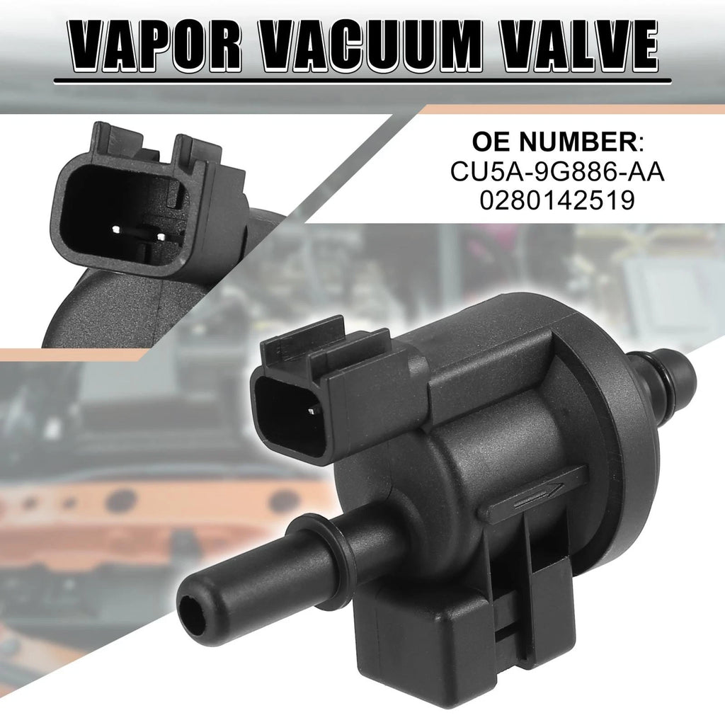 Vapor Canister Vacuum Solenoid Valve for Ford Fusion, Lincoln (2013–2020) CU5A-9G886-AA