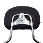 Detachable Sissy Bar with Backrest Pad Chrome for Harley Touring (2009–2023)