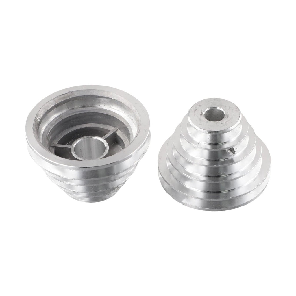 Aluminum Pagoda Pulley Wheel for Benchtop Drill Press (14mm, 22mm)